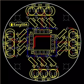 LED臺燈控制板