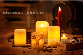 循環定時蠟燭閃