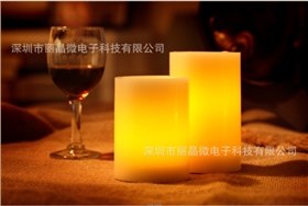 紅外遙控循環定時蠟燭