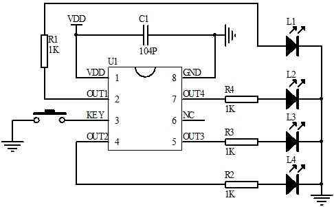 短按開機(jī)長(zhǎng)按3秒關(guān)機(jī)芯片