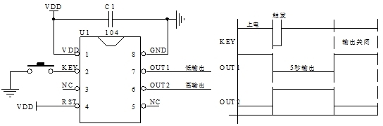 延時(shí)芯片電路