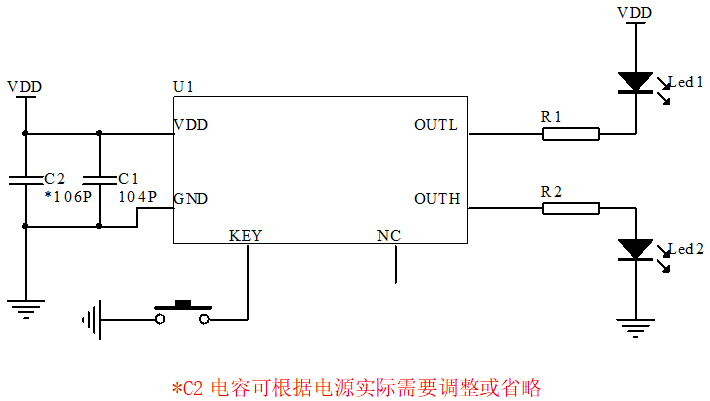 PWM調光芯片電路